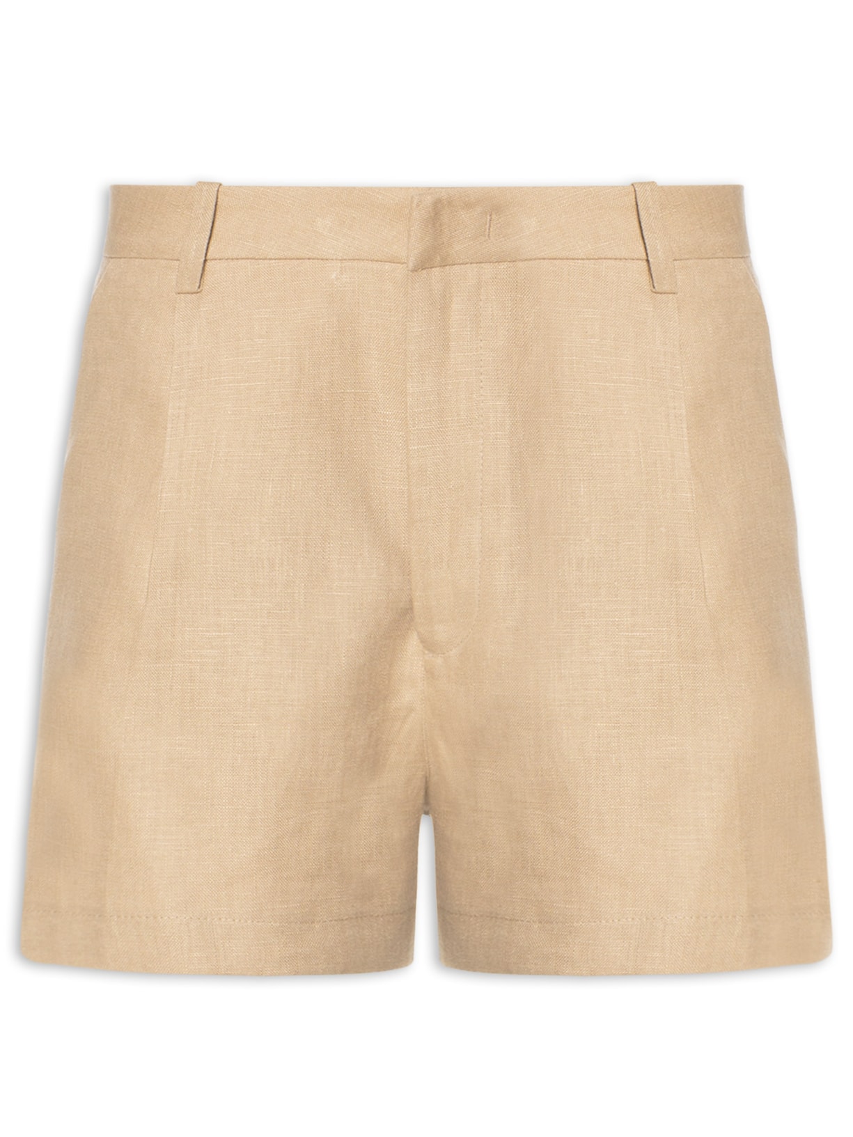 Short Unissex Alfaiataria Chieti Bege Cohí