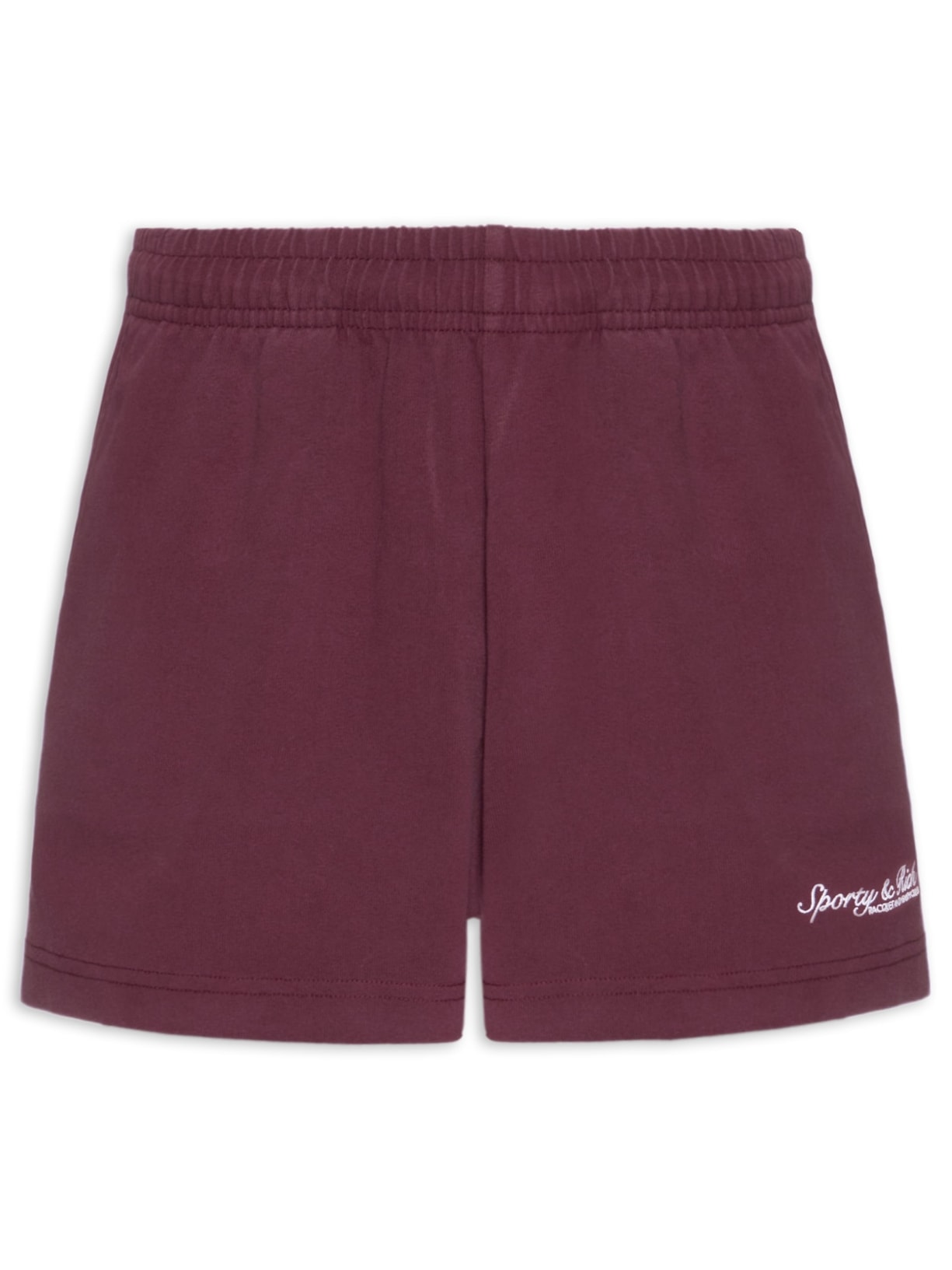 Short Unissex Syracuse Embroidered Disco Vermelho Sporty & Rich
