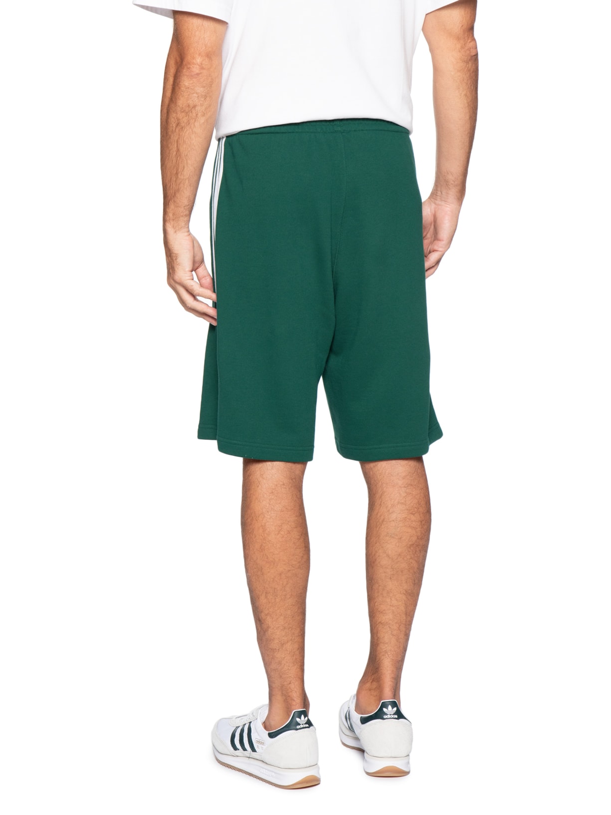 Shorts 3 Stripes Masculino Verde Adidas Originals