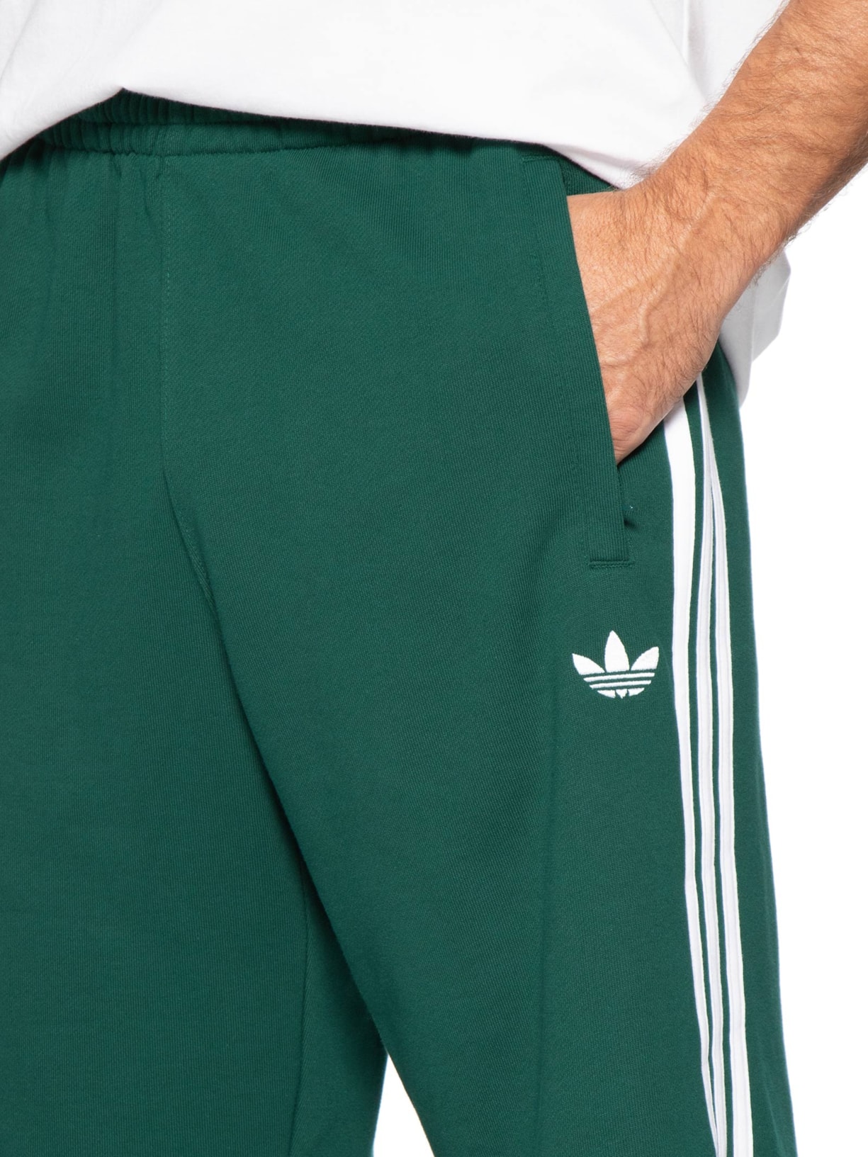 Shorts 3 Stripes Masculino Verde Adidas Originals
