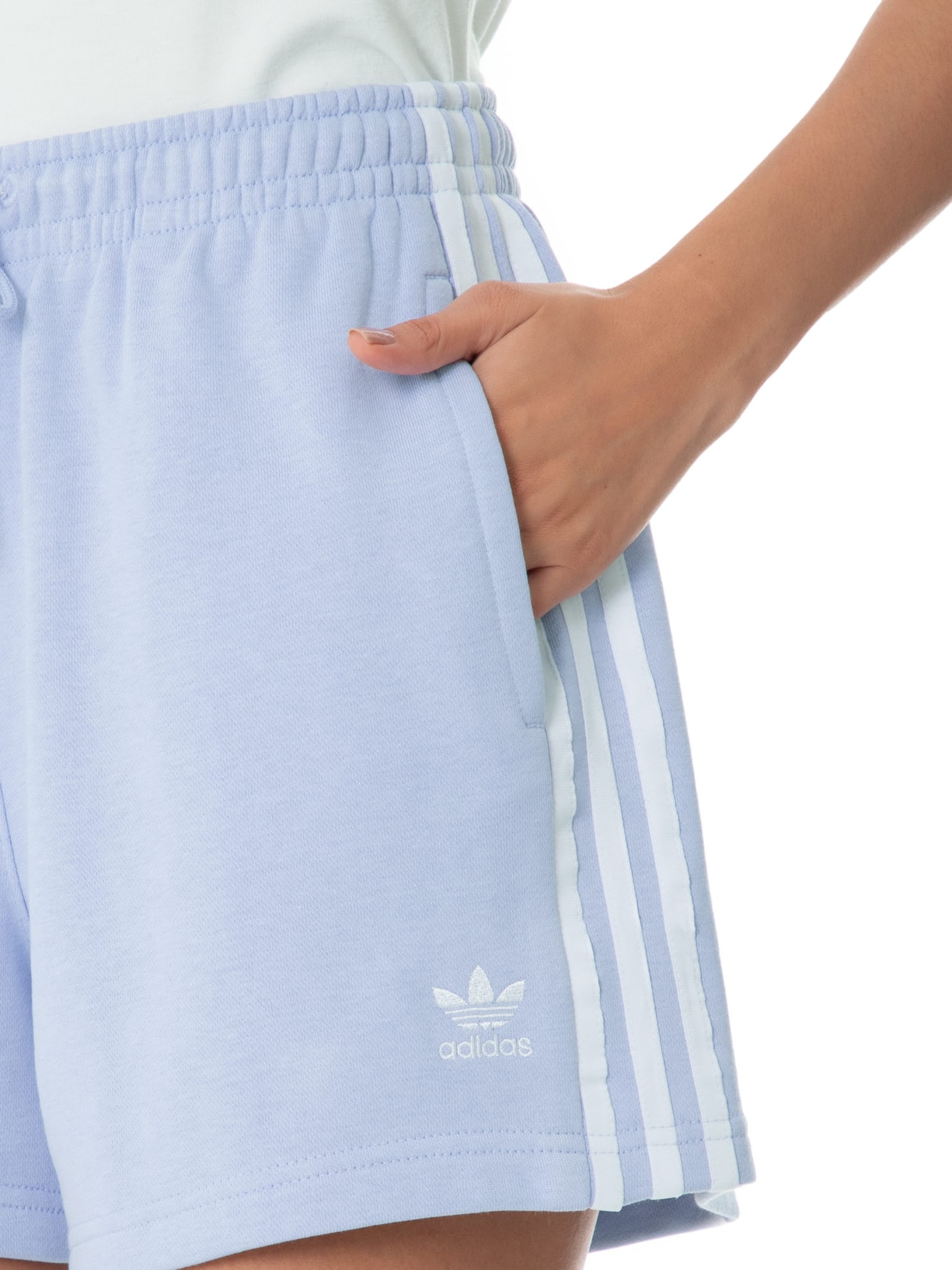 Shorts 3 Stripes Roxo Adidas Originals