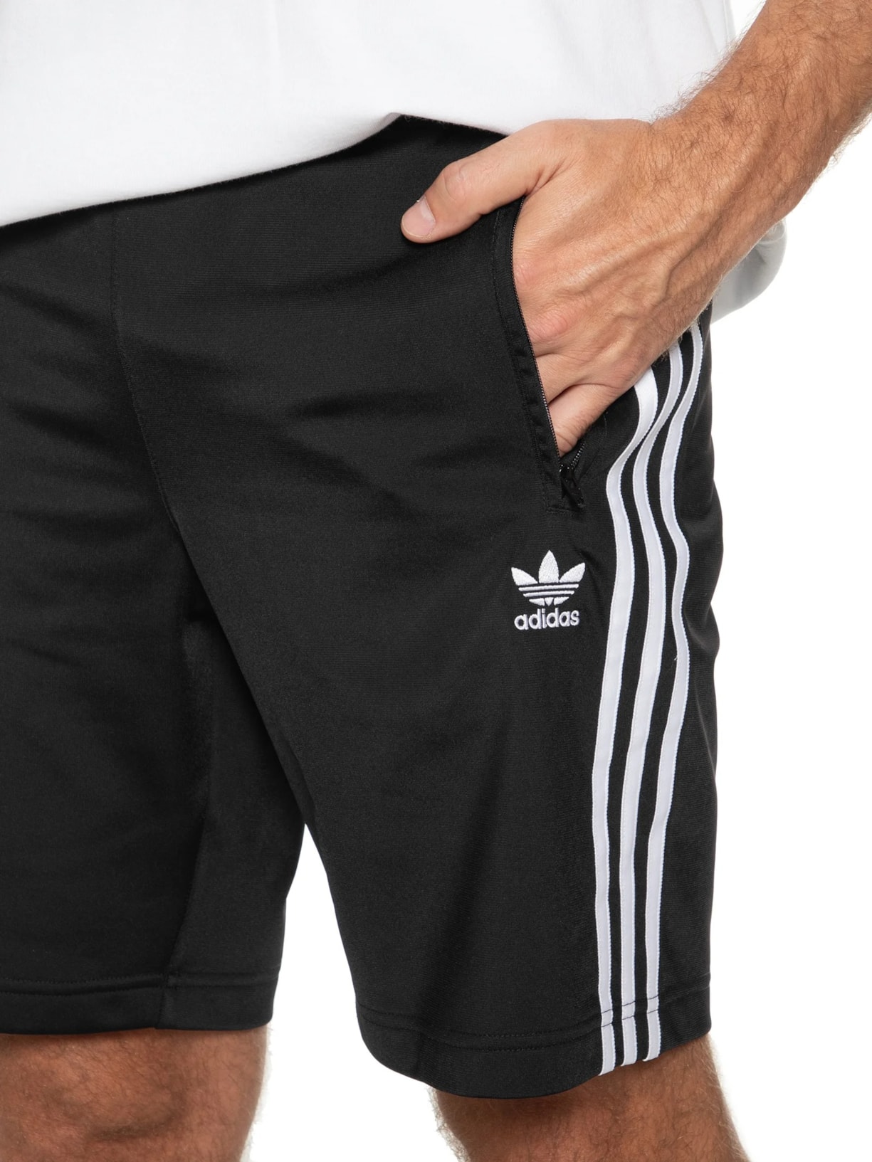 Shorts Adicolor Firebird Preto Adidas Originals