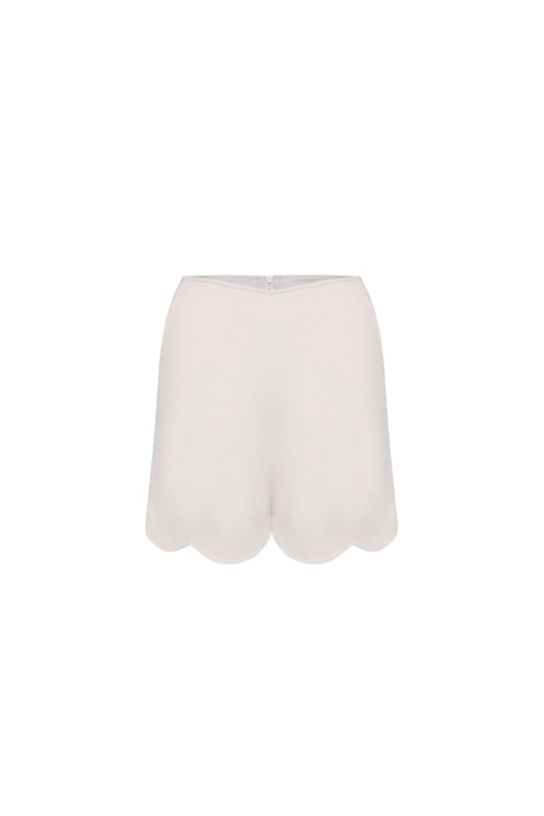 Shorts Conchas Off White