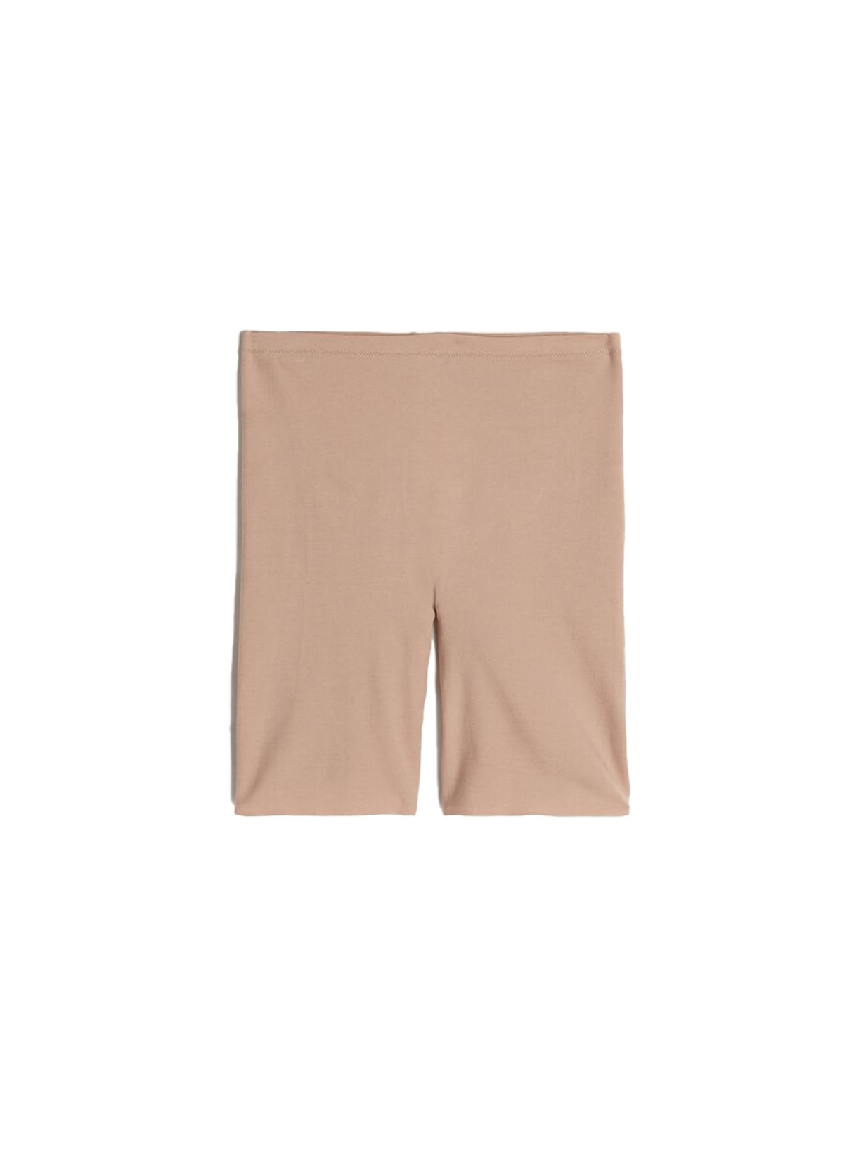 Shorts De Algodão Supima® Sem Costuras - Bege