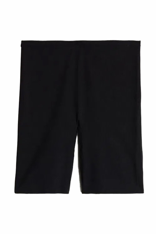 Shorts De Algodão Supima® Sem Costuras - Preto