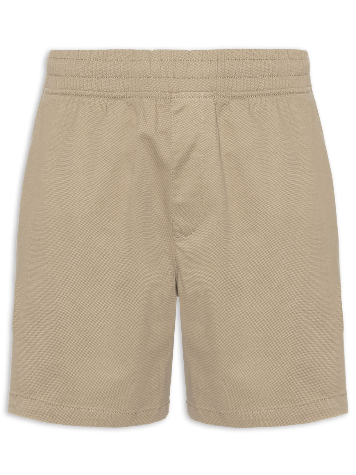 Shorts De Praia Com Elástico Color Mini Print Marrom Aramis