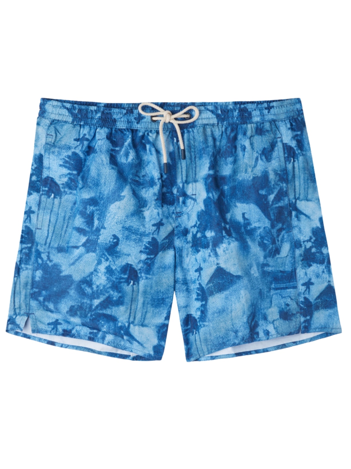 Shorts De Praia Homem Formentera Azul Calzedonia