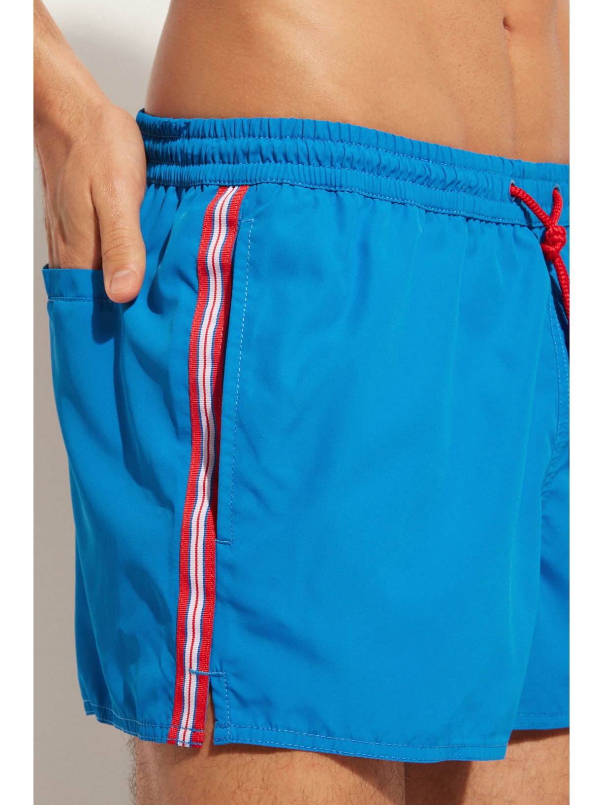 Shorts De Praia Homem Ibiza Eco Azul Calzedonia