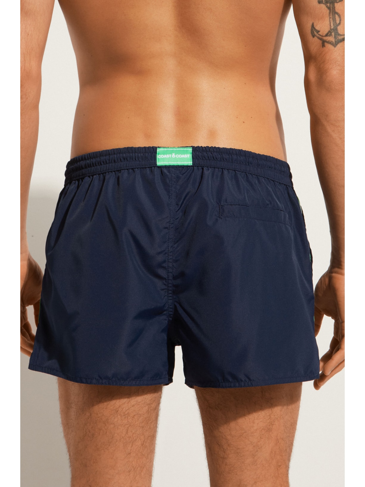Shorts De Praia Homem Ibiza Eco Azul Calzedonia