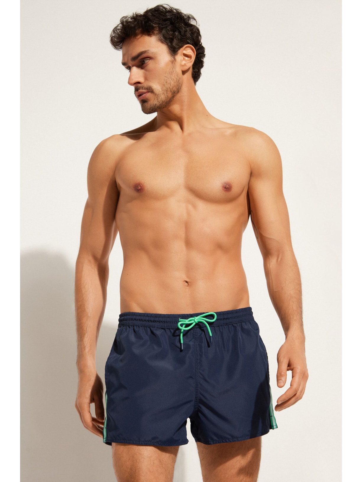 Shorts De Praia Homem Ibiza Eco Azul Calzedonia