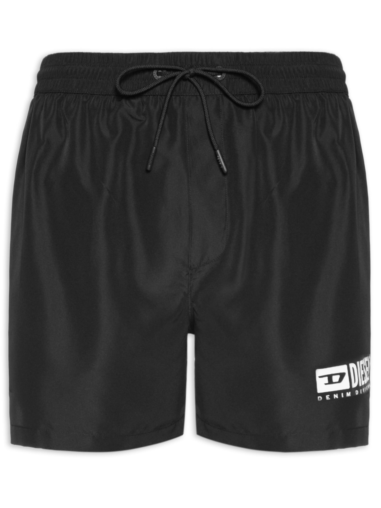 Shorts de Praia Masculino Ken-37-D-Box Preto Diesel