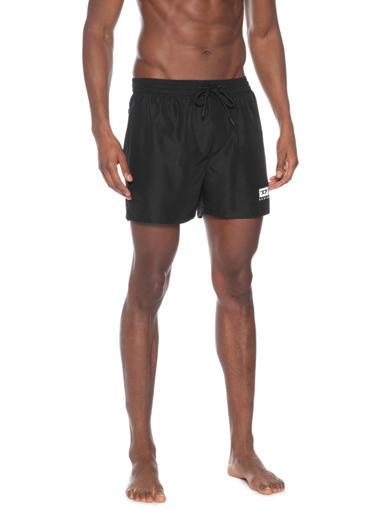 Shorts de Praia Masculino Ken-37-D-Box Preto Diesel