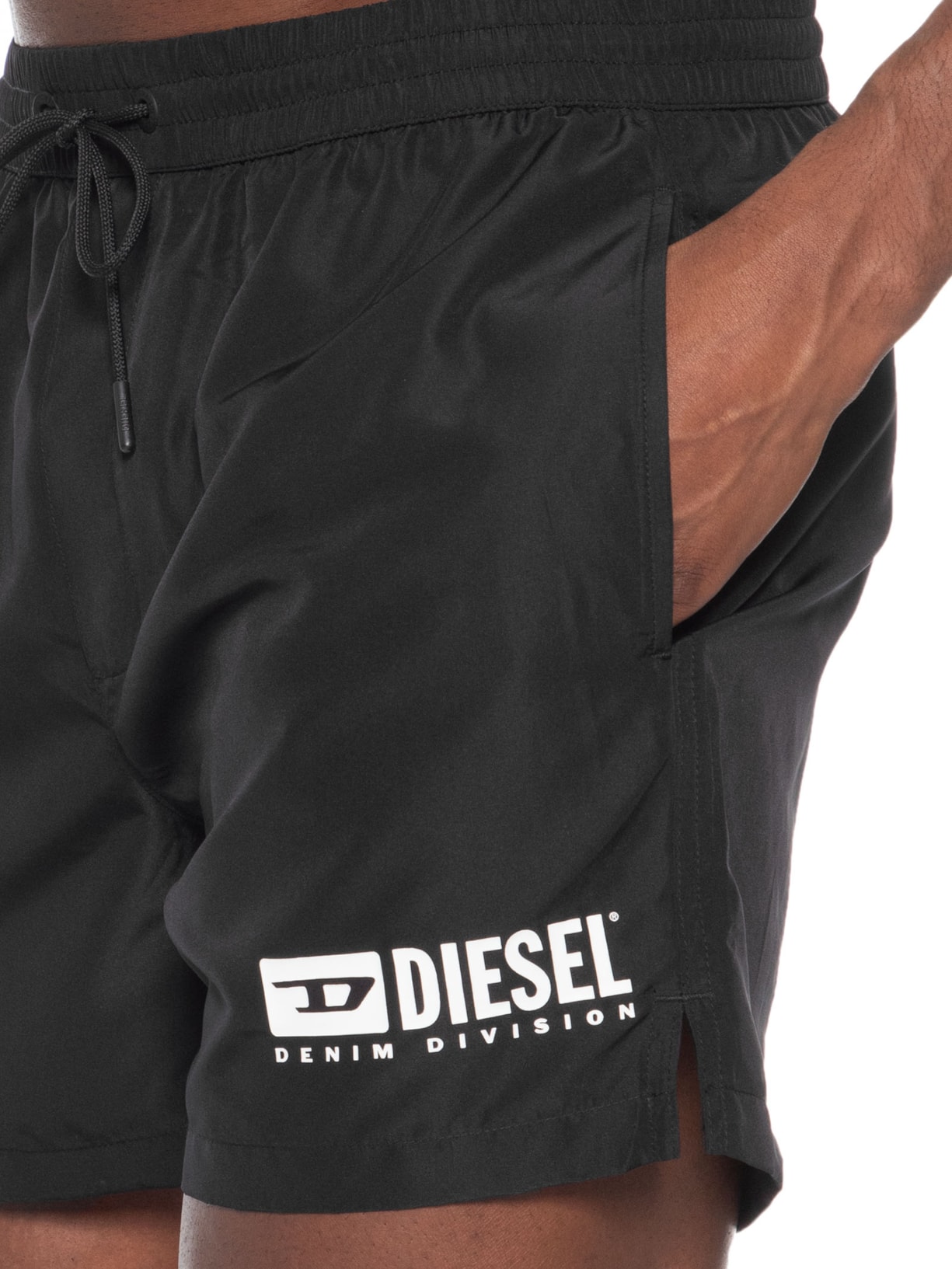 Shorts de Praia Masculino Ken-37-D-Box Preto Diesel