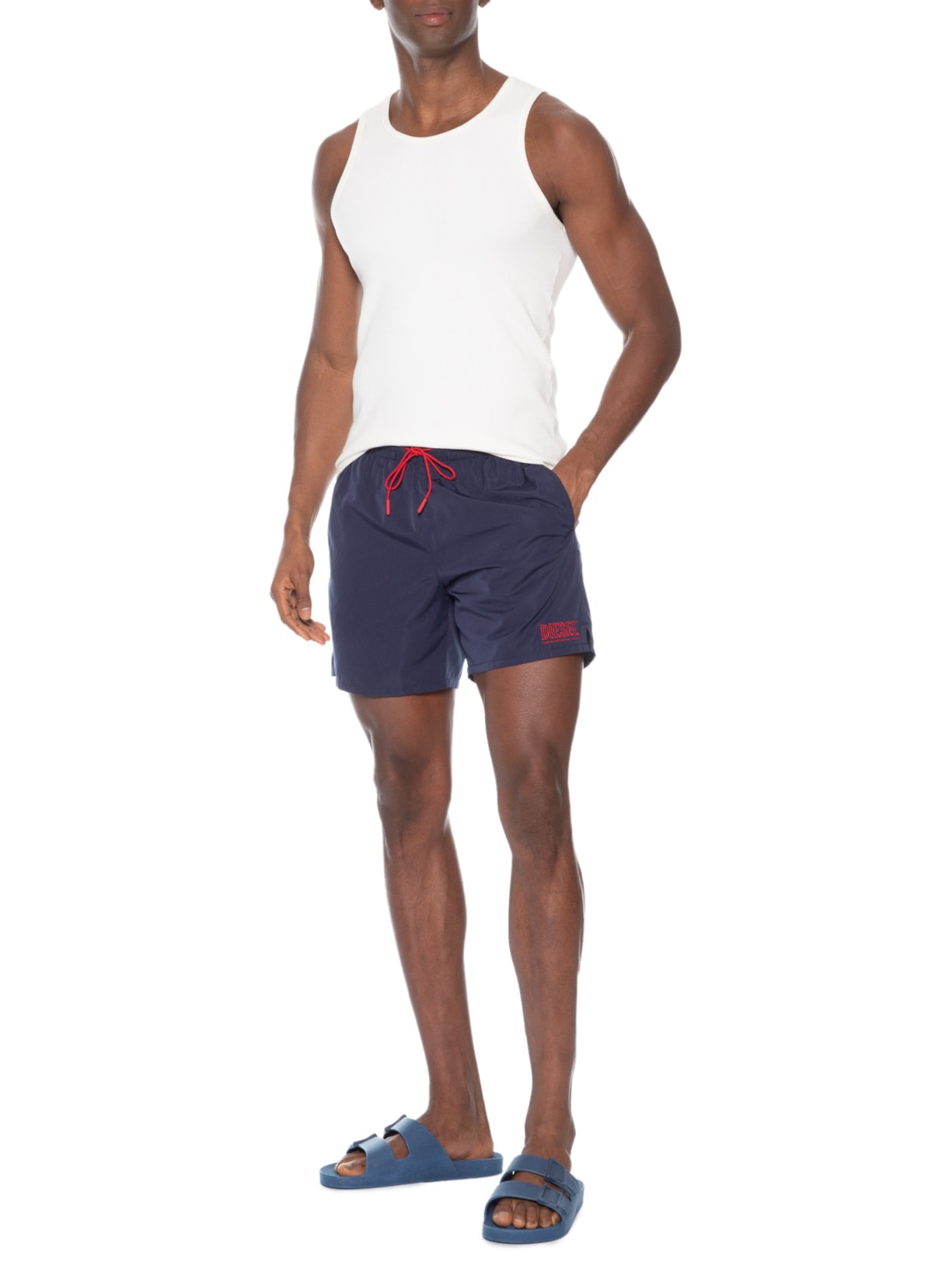 Shorts de Praia Masculino Sport-41-D-Core Boxer – Azul Diesel
