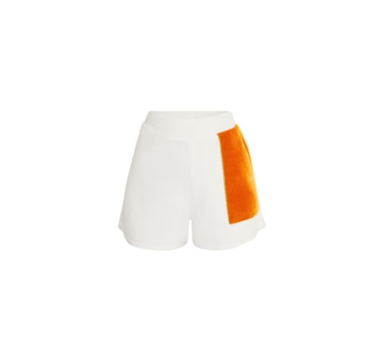 Shorts Duo Caramelo - Off White