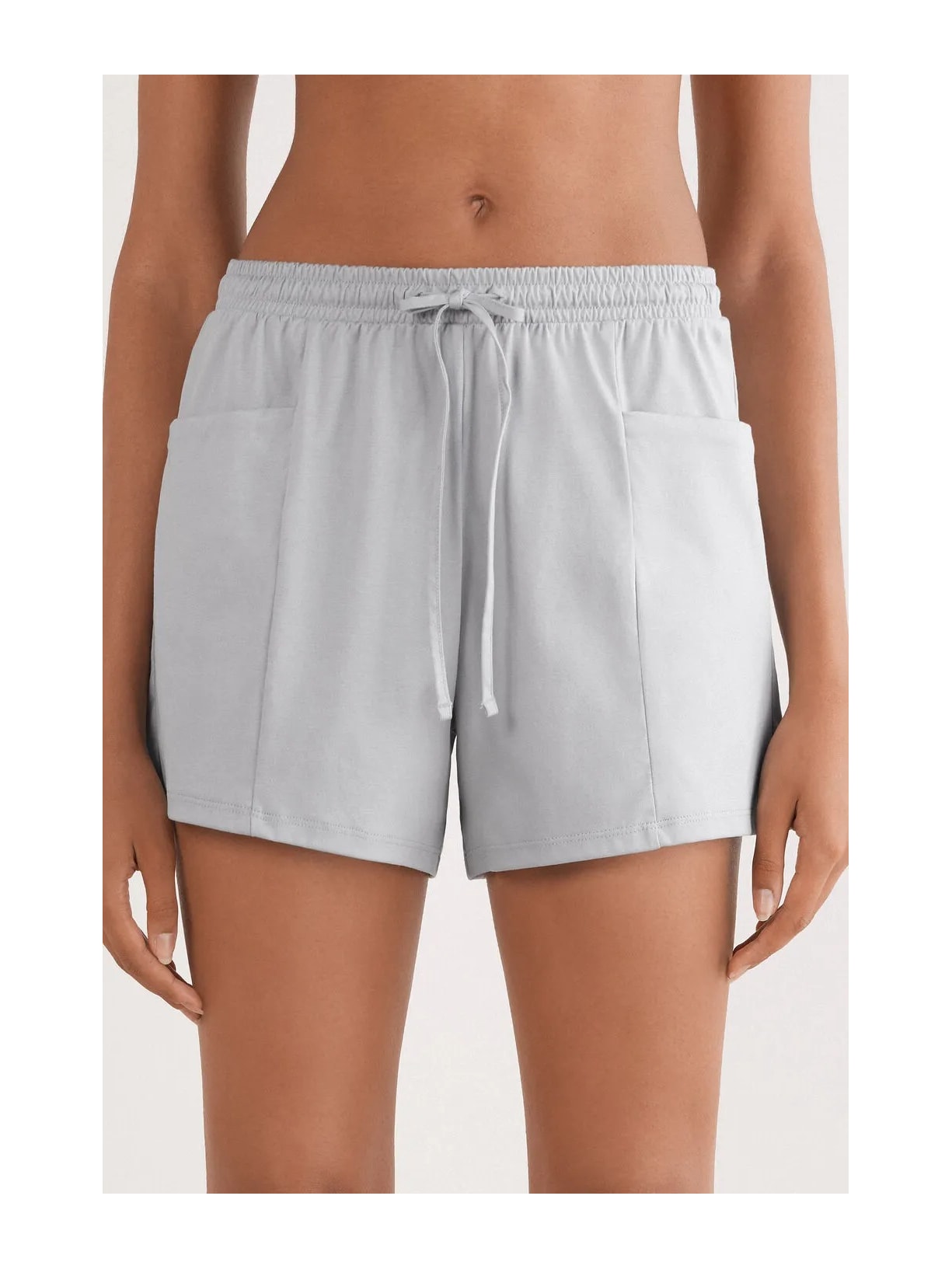 Shorts Em Algodão Elevated Cotton Cinza Intimissimi