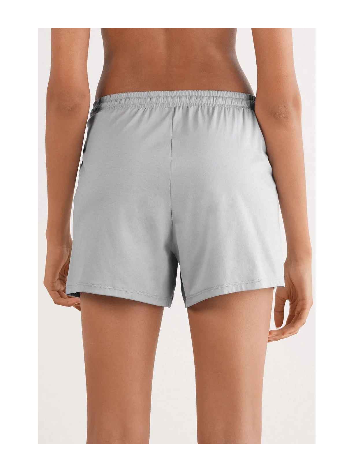 Shorts Em Algodão Elevated Cotton Cinza Intimissimi