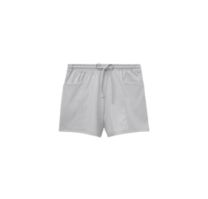 Shorts Em Algodão Elevated Cotton - Cinza
