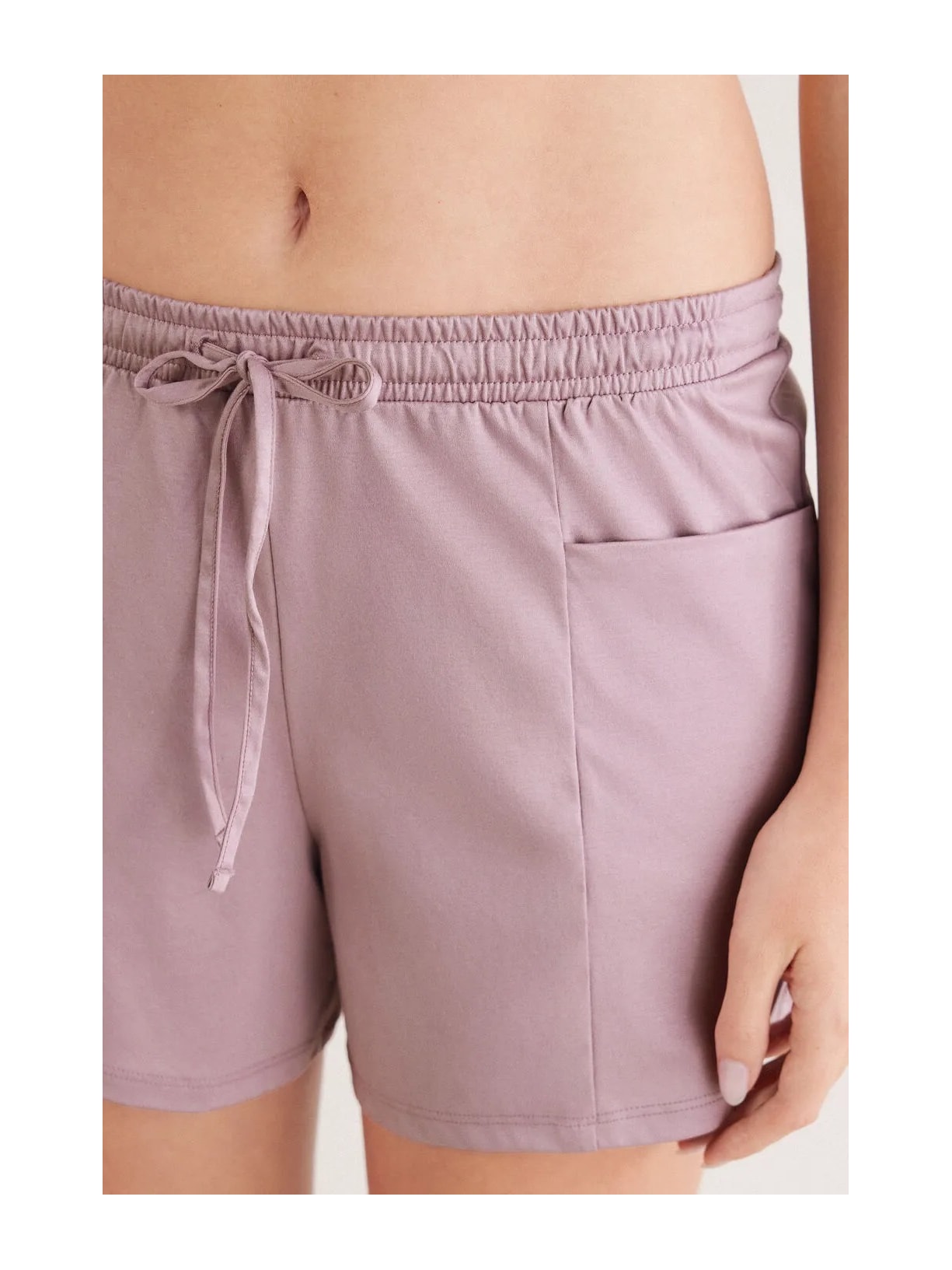 Shorts Em Algodão Elevated Cotton Roxo Intimissimi