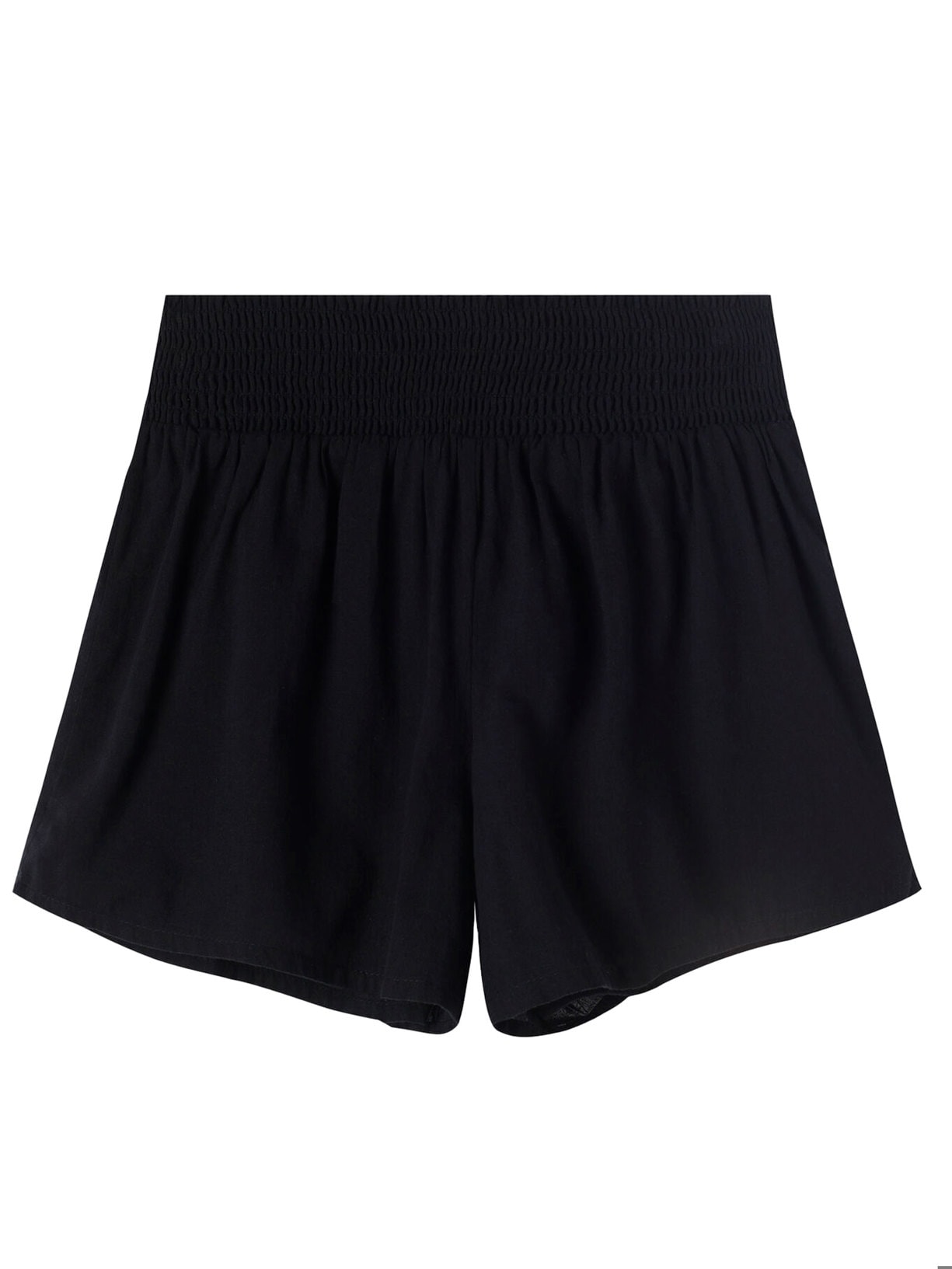 Shorts Em Algodão Preto Calzedonia