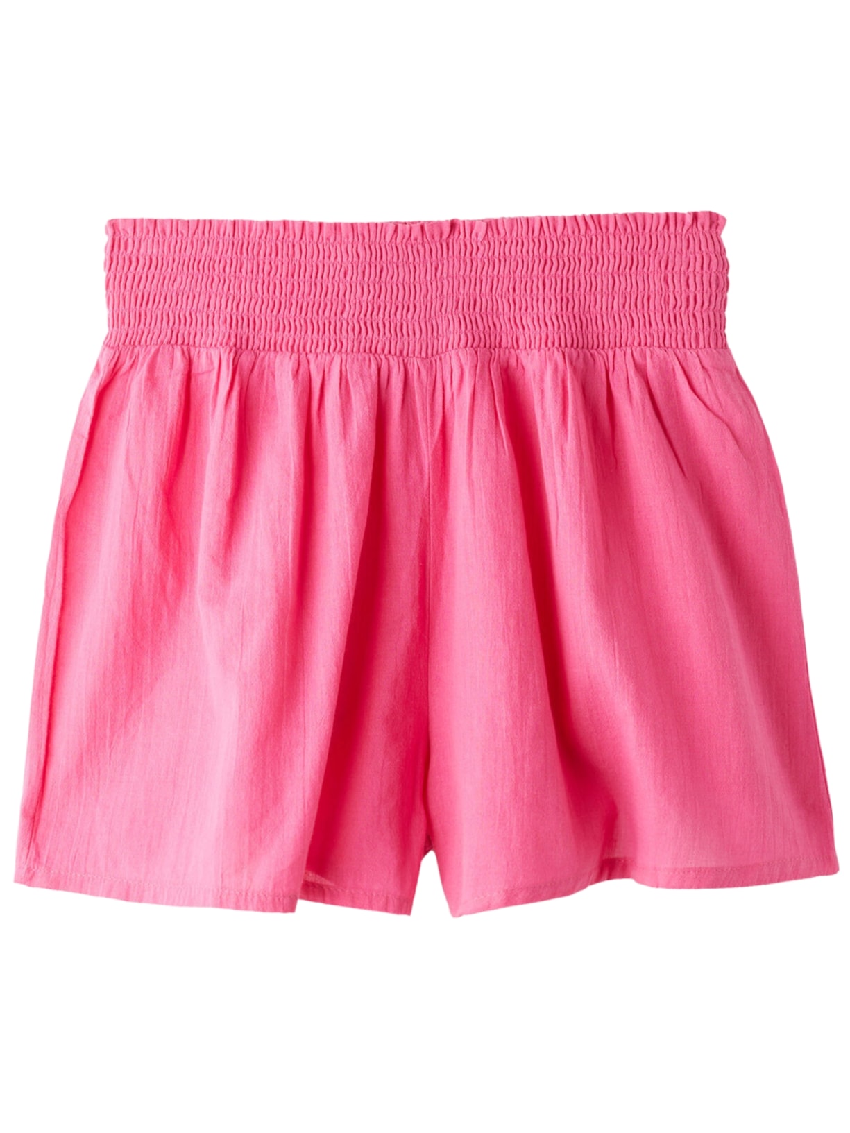 Shorts Em Algodão - Rosa