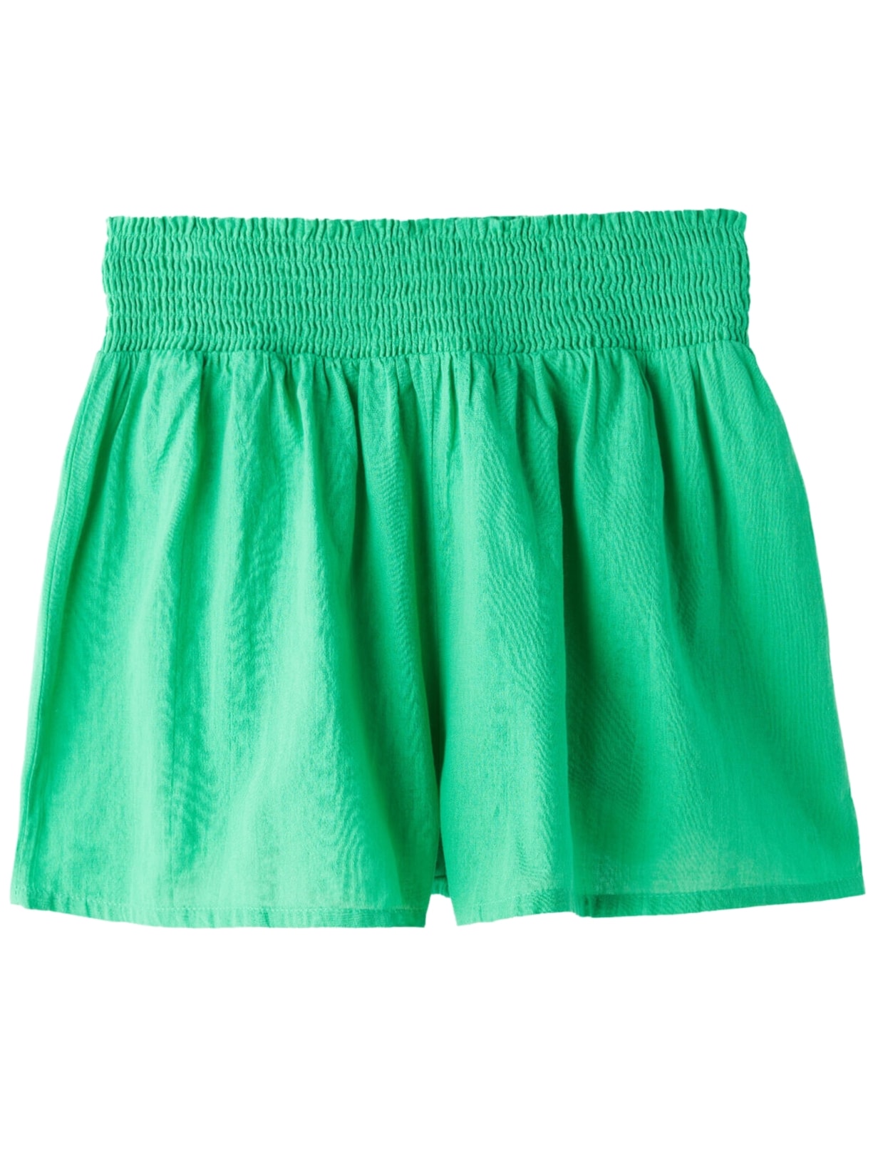 Shorts Em Algodão - Verde