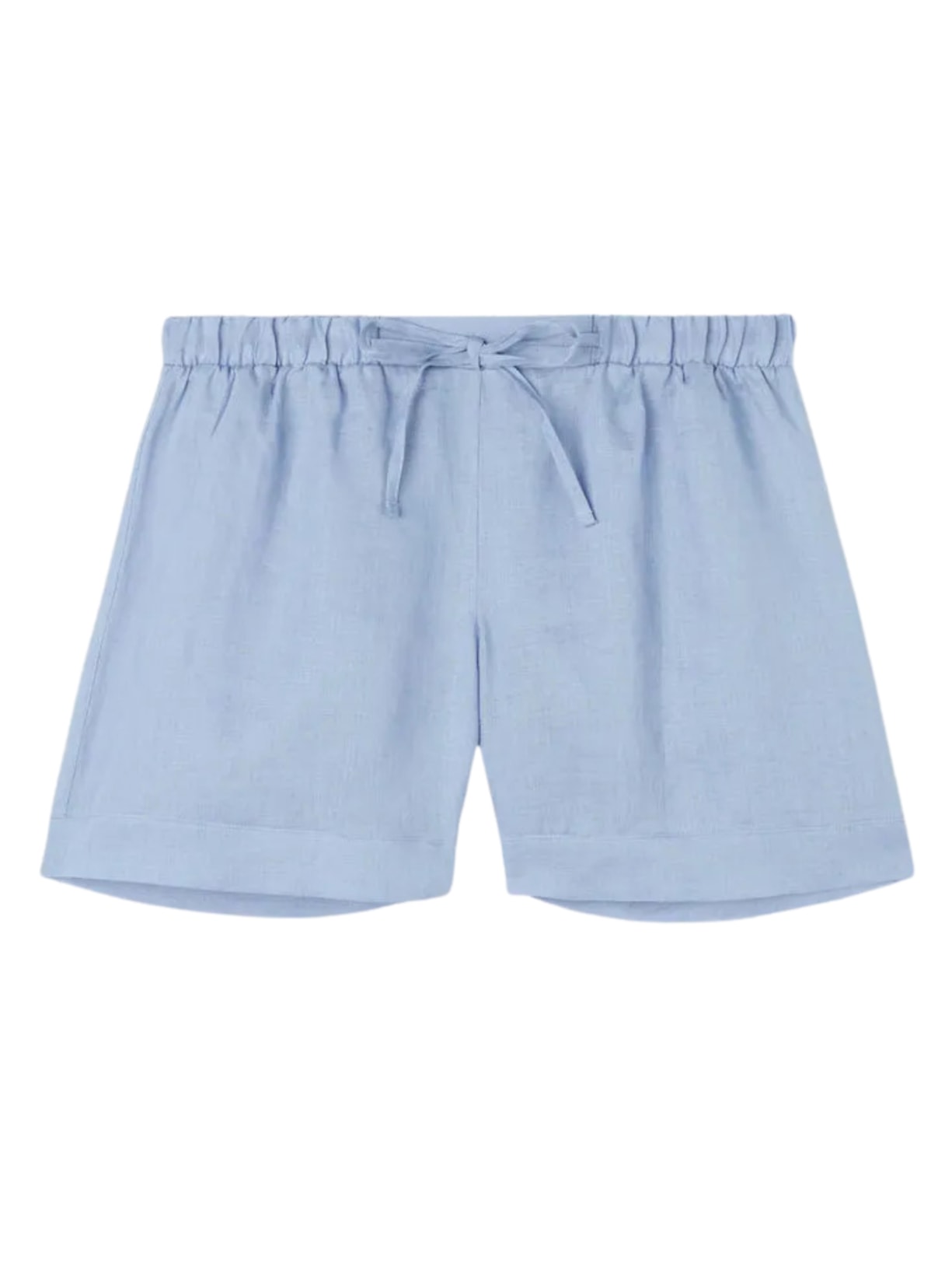 Shorts Em Linho Azul Intimissimi