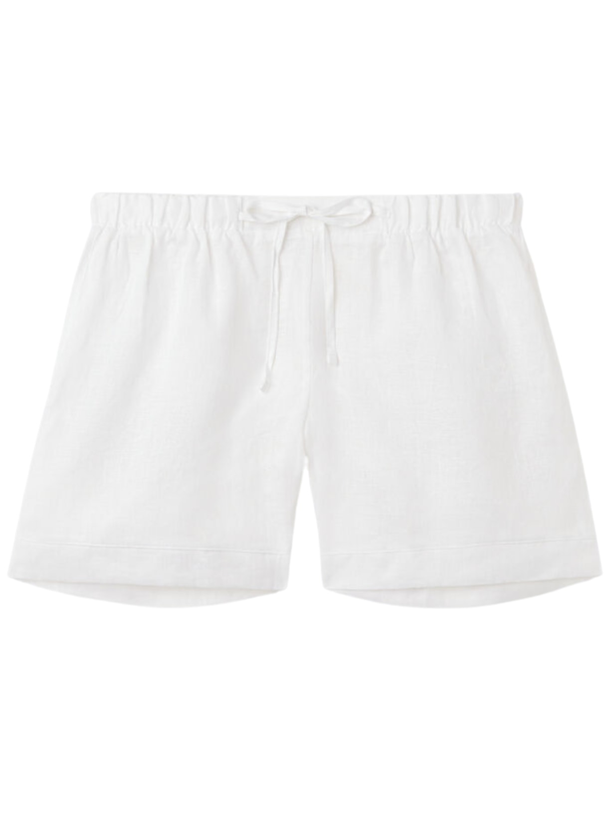 Shorts Em Linho Branco Intimissimi