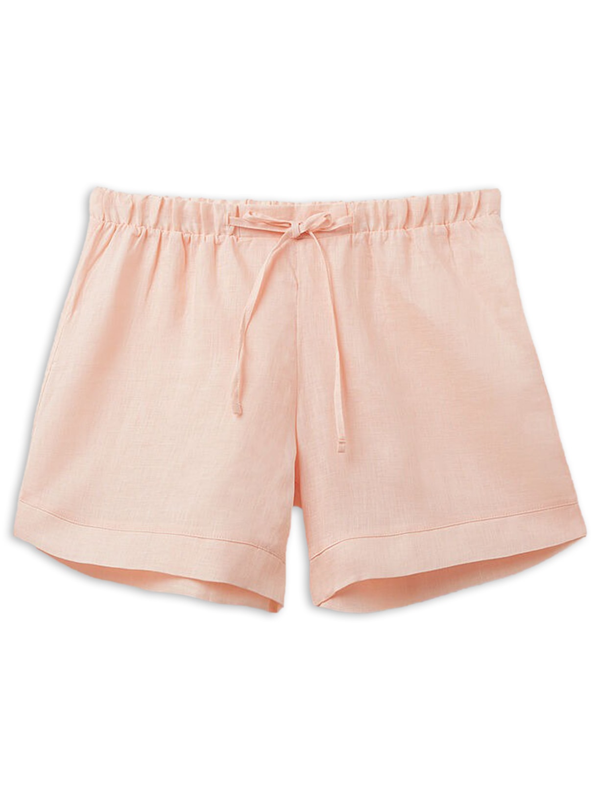 Shorts Em Linho The Pure Linen - Rosa