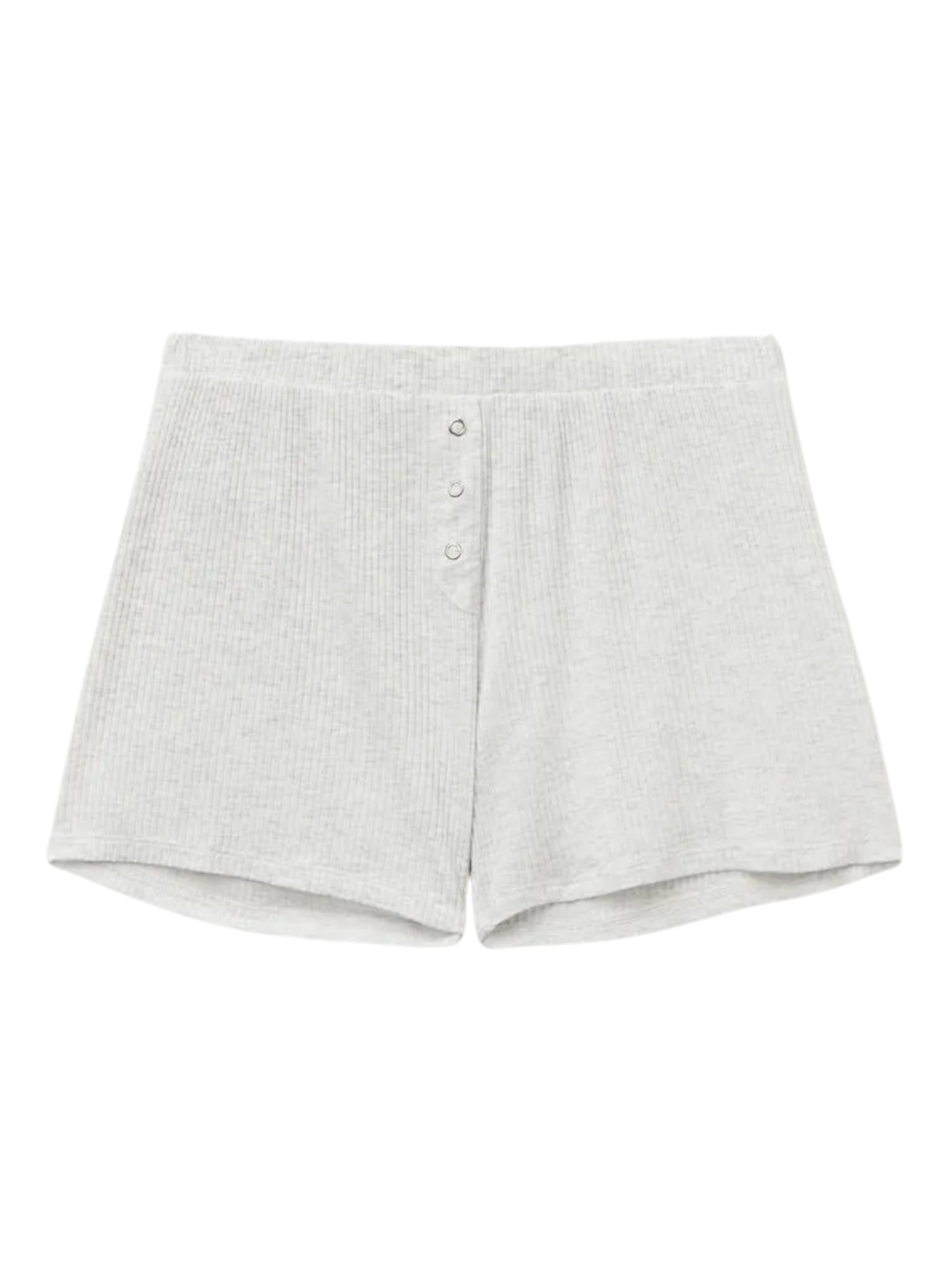 Shorts Em Modal Chic Comfort - Cinza