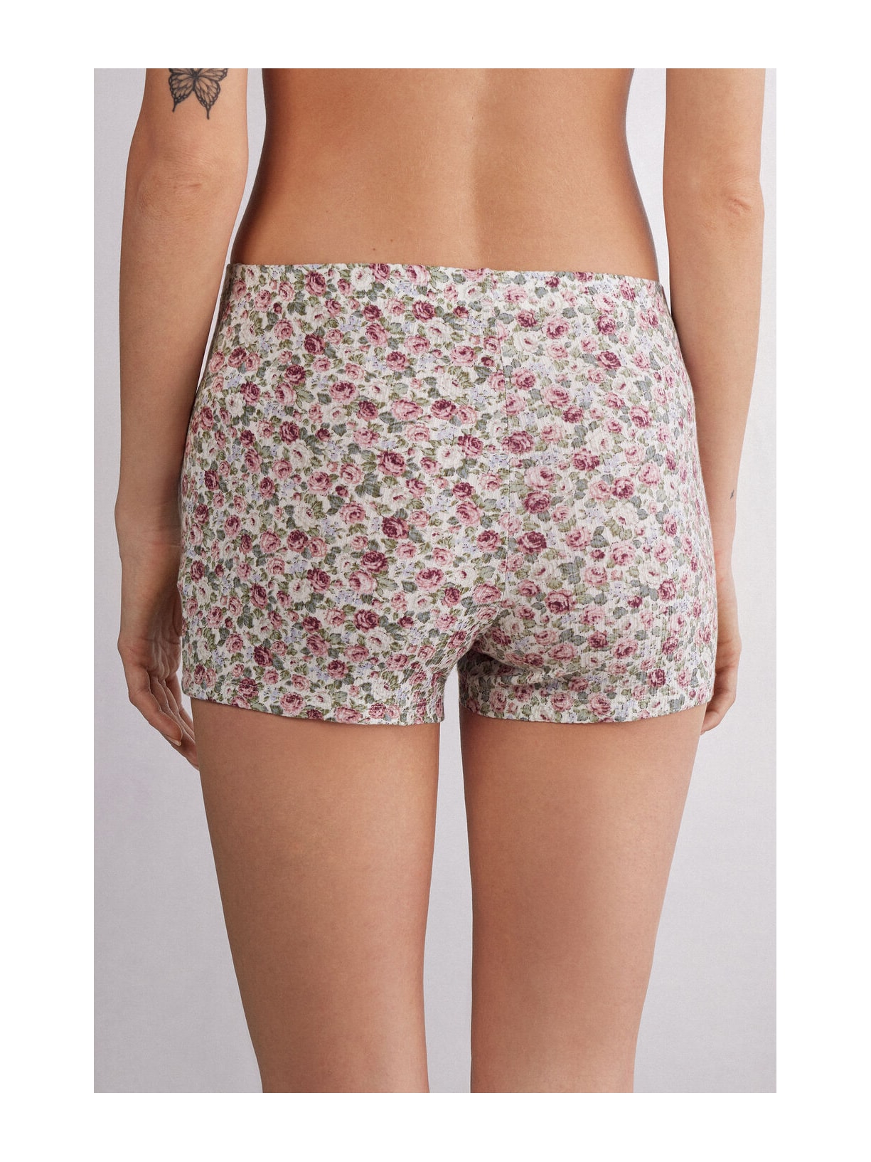 Shorts Em Modal Floral Romance Rosa Intimissimi