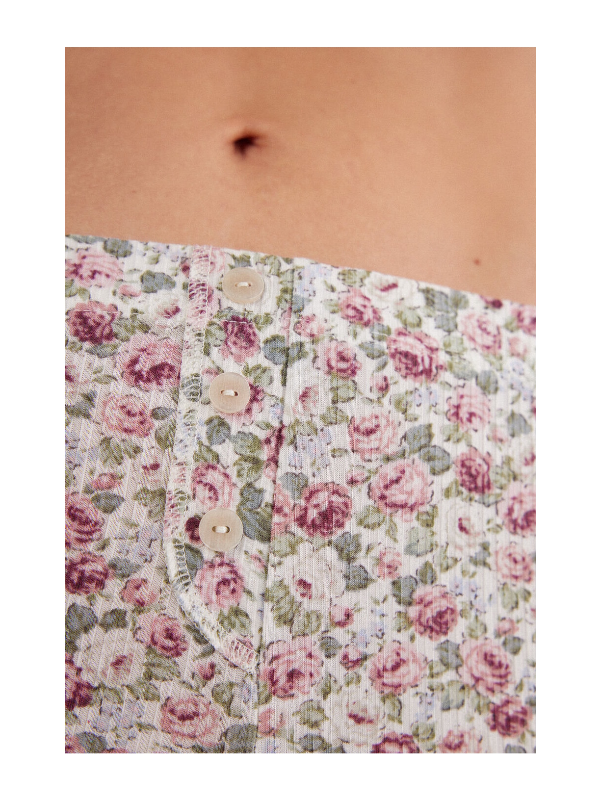 Shorts Em Modal Floral Romance Rosa Intimissimi