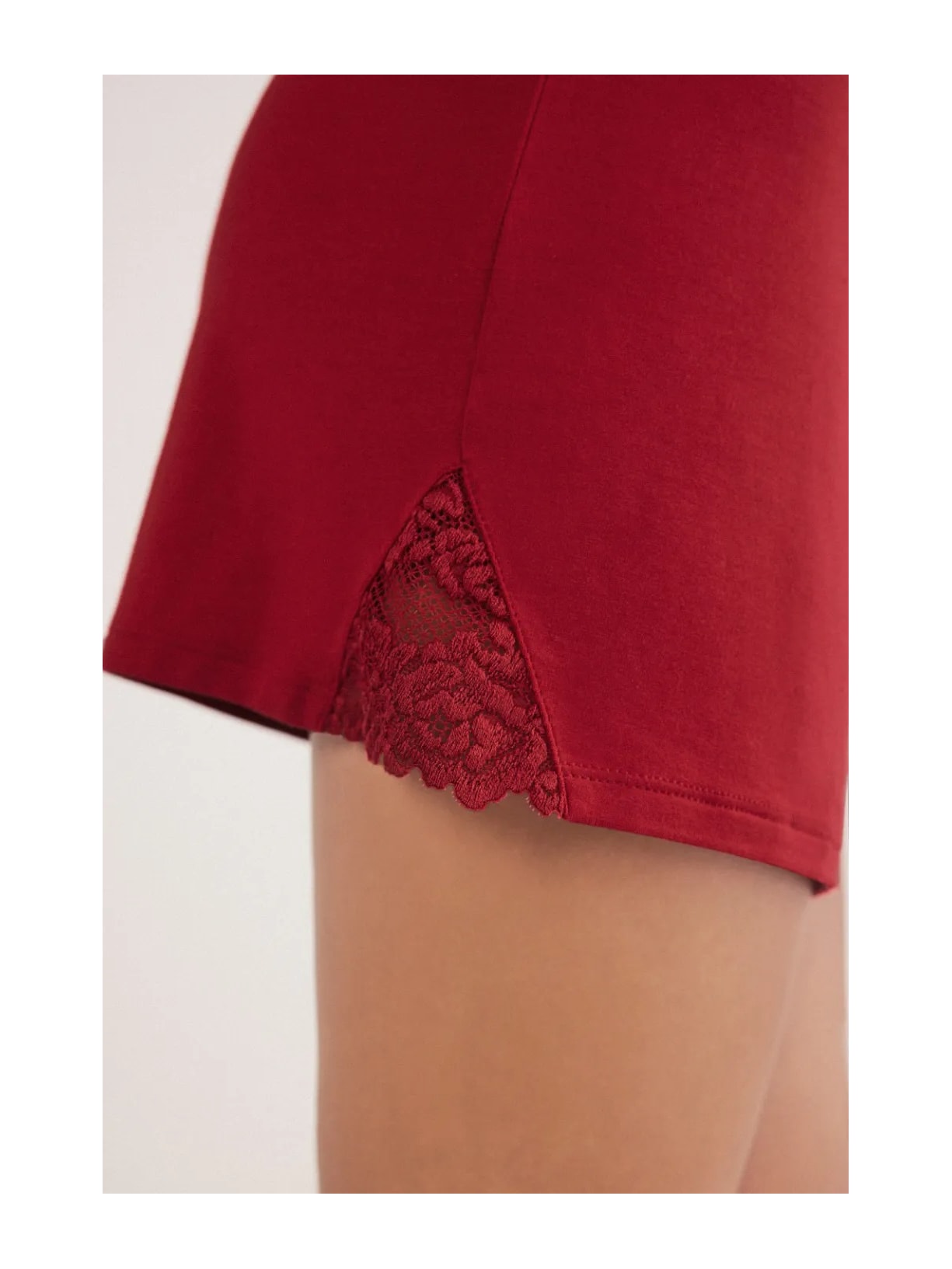 Shorts Em Modal Pretty Flowers Vermelho Intimissimi