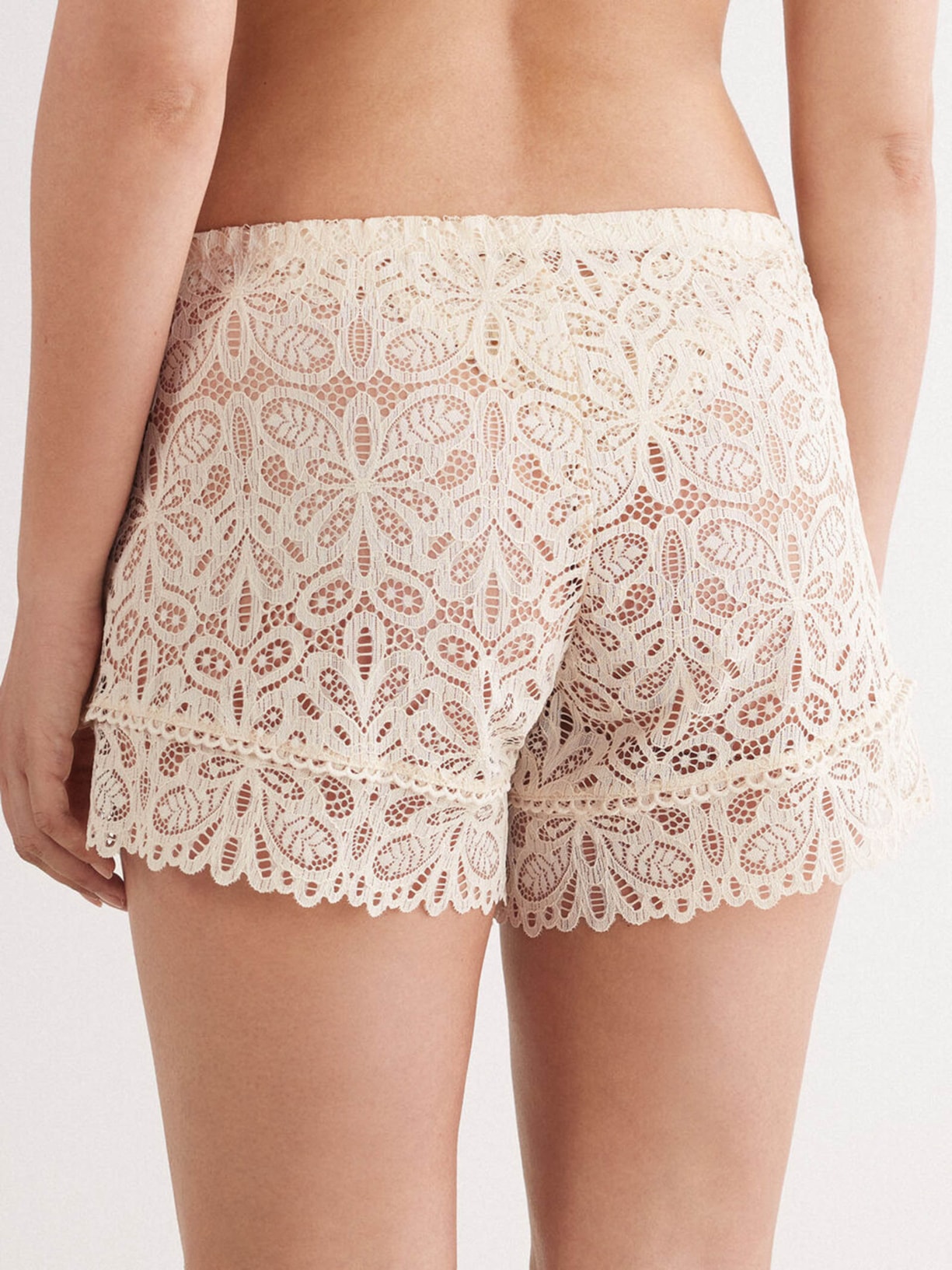 Shorts Em Renda Italian Riviera Marfim Intimissimi