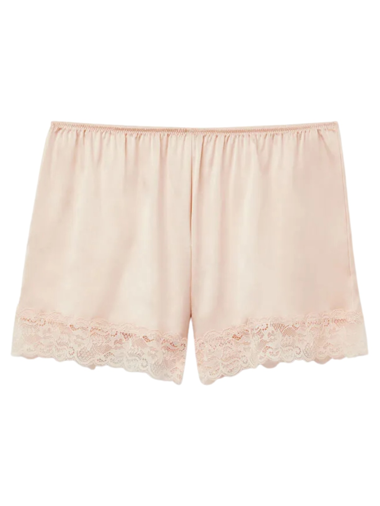 Shorts Em Seda e Renda Rosa Intimissimi