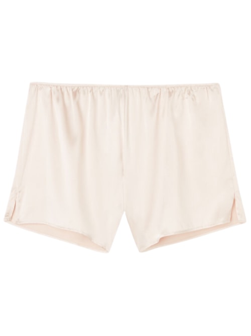 Shorts Em Seda - Off-White