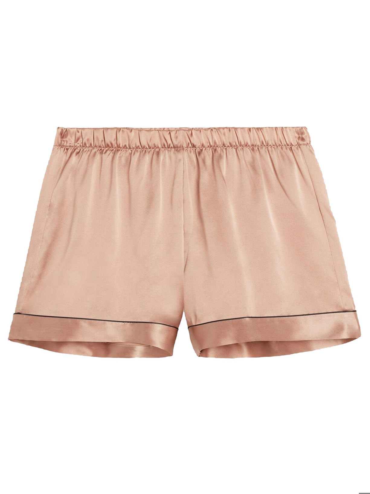 Shorts Em Seda - Rosa