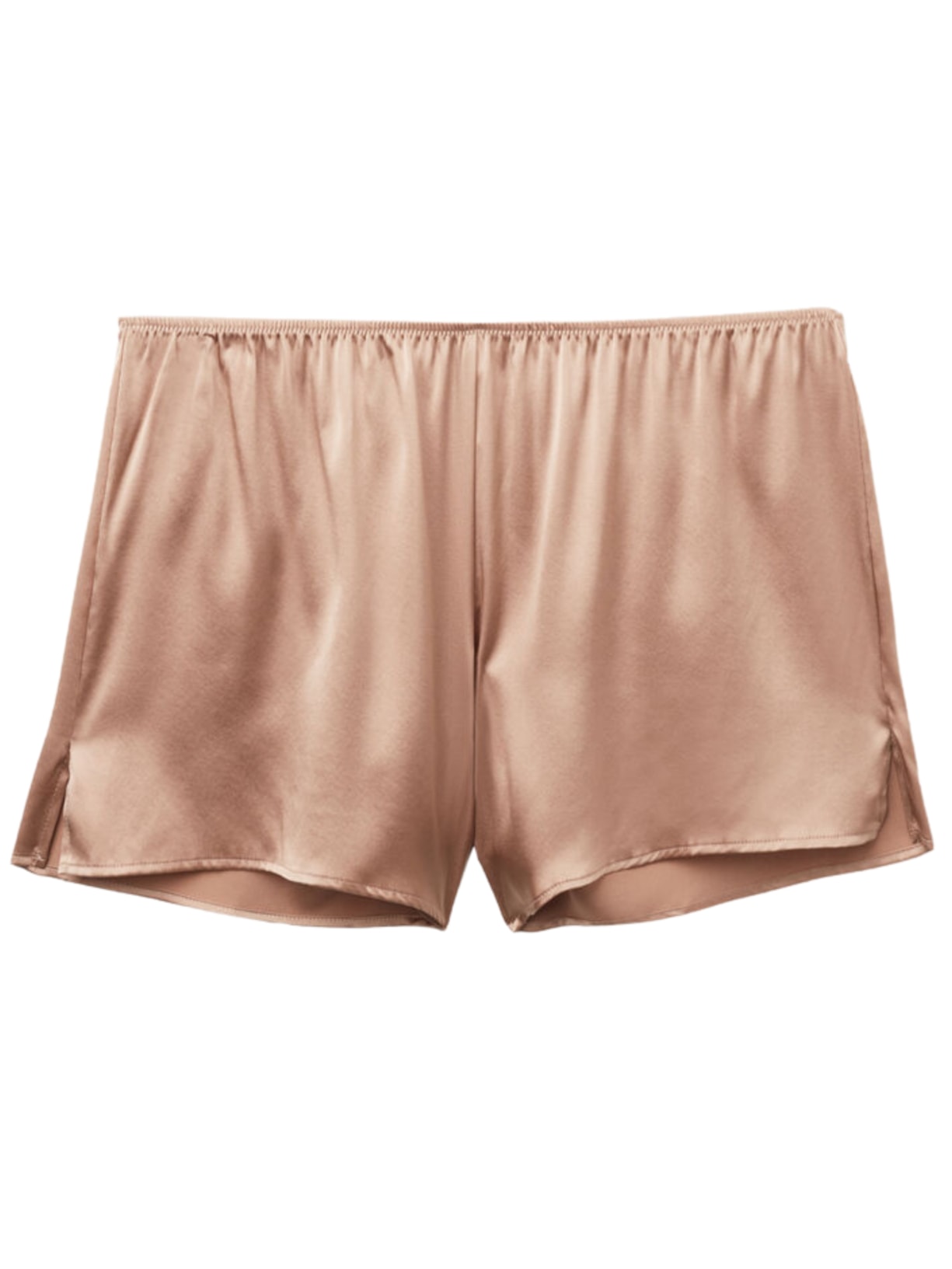 Shorts Em Seda - Rosa