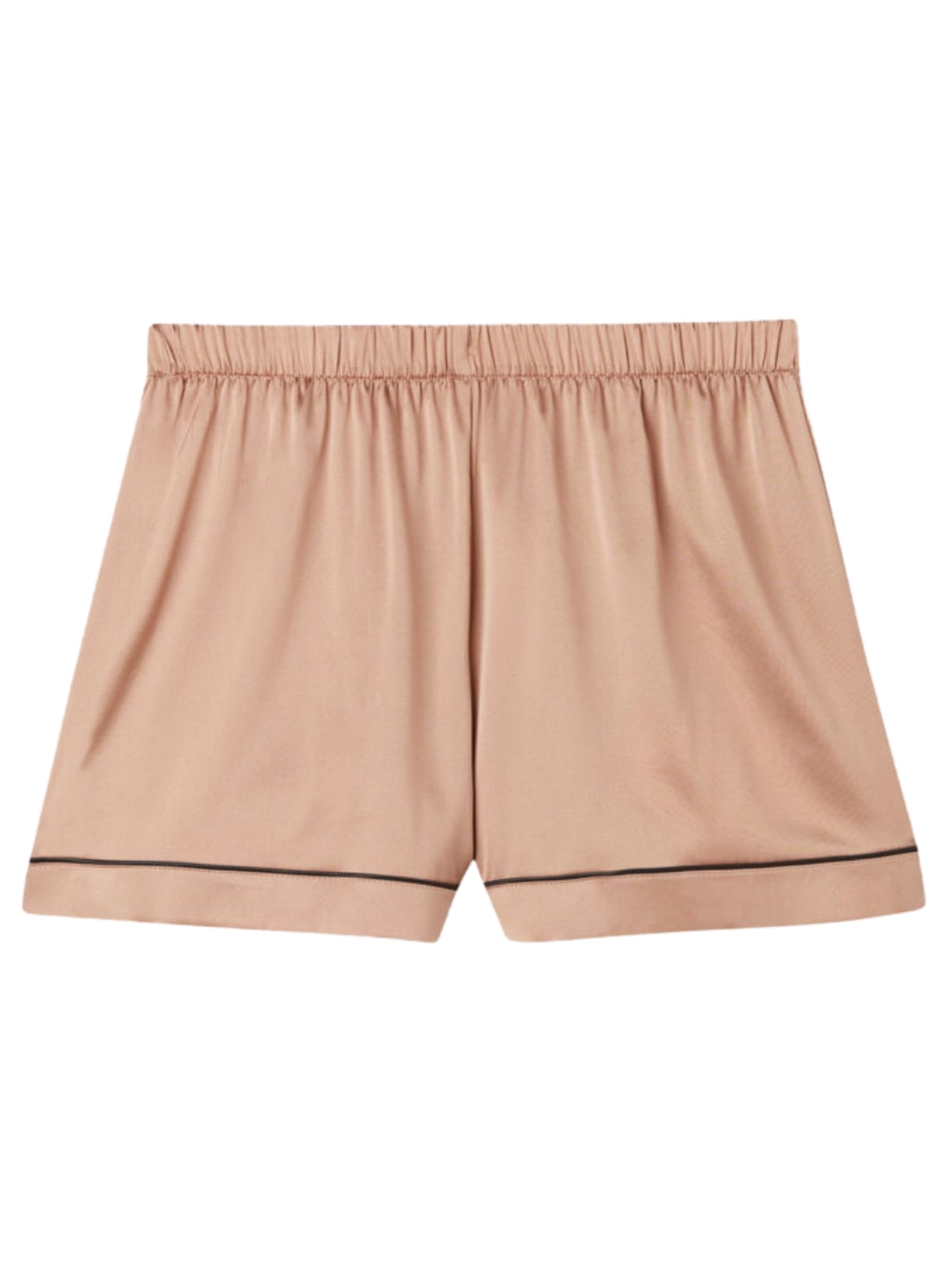 Shorts Em Seda - Rosa