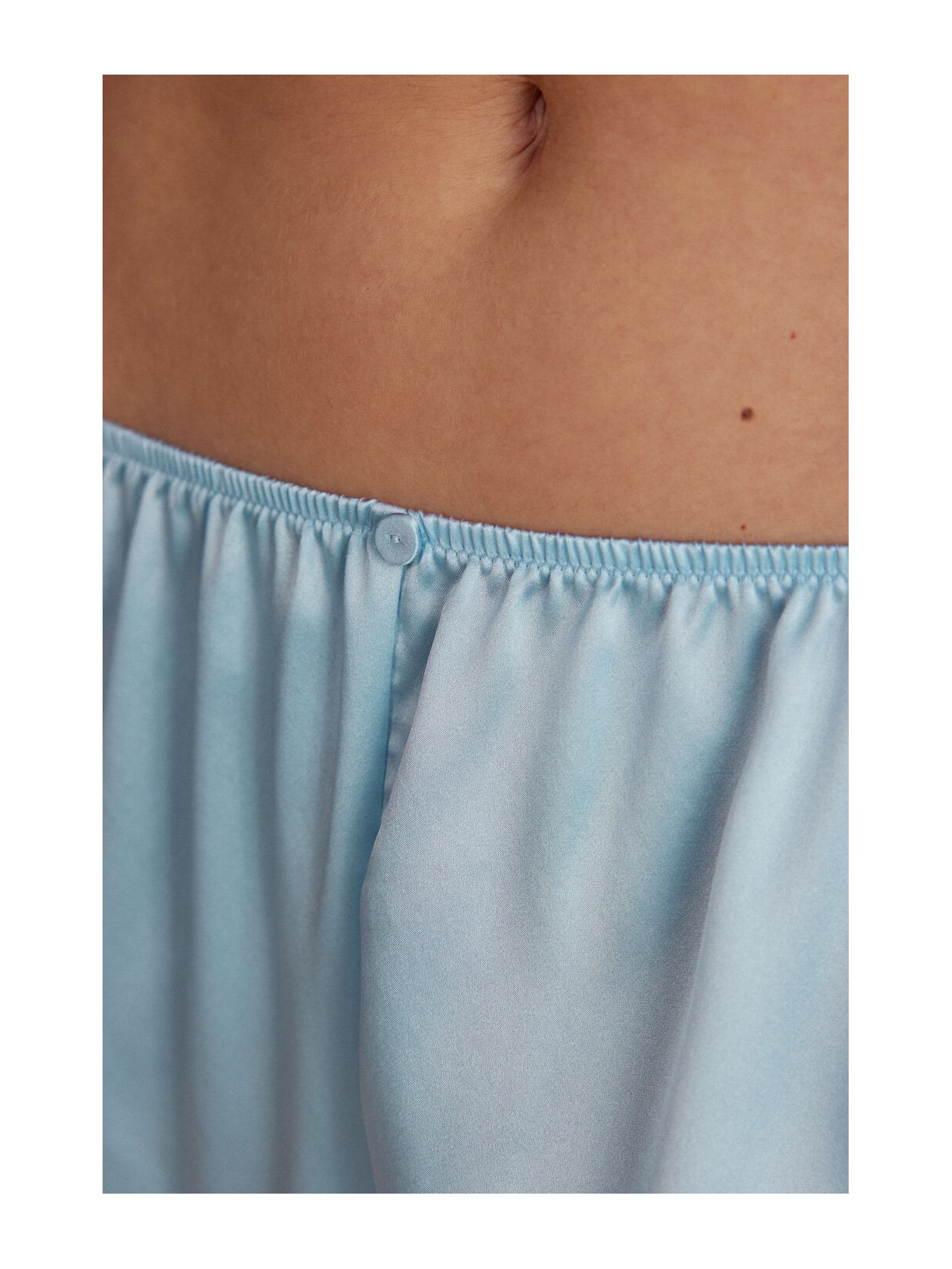 Shorts Em Seda The Most Romantic Season Azul Intimissimi