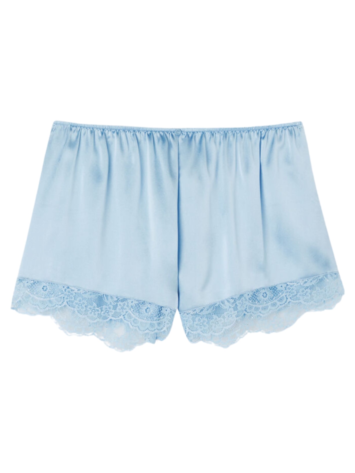 Shorts Em Seda The Most Romantic Season Azul Intimissimi