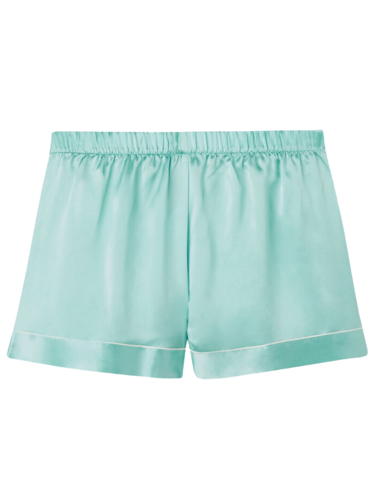 Shorts Em Seda Verde Intimissimi