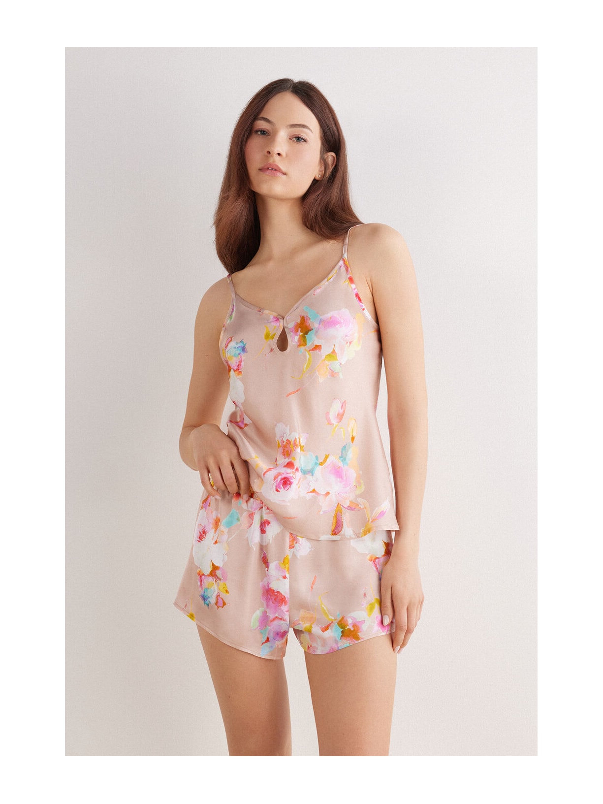 Shorts Em Viscose Here Comes The Sun Rosa Intimissimi