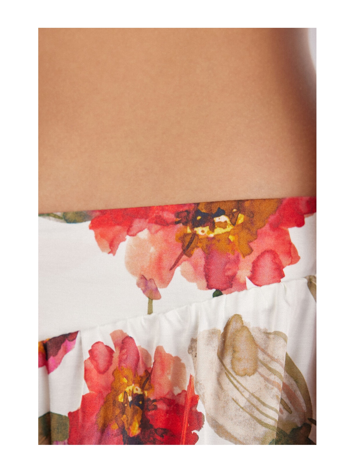 Shorts Em Viscose Imaginary Journey Branco Intimissimi