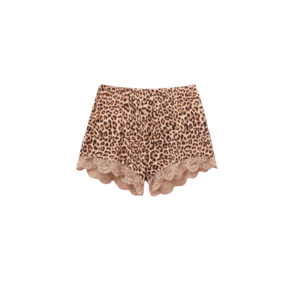Shorts Em Viscose Pretty Savage - Marrom