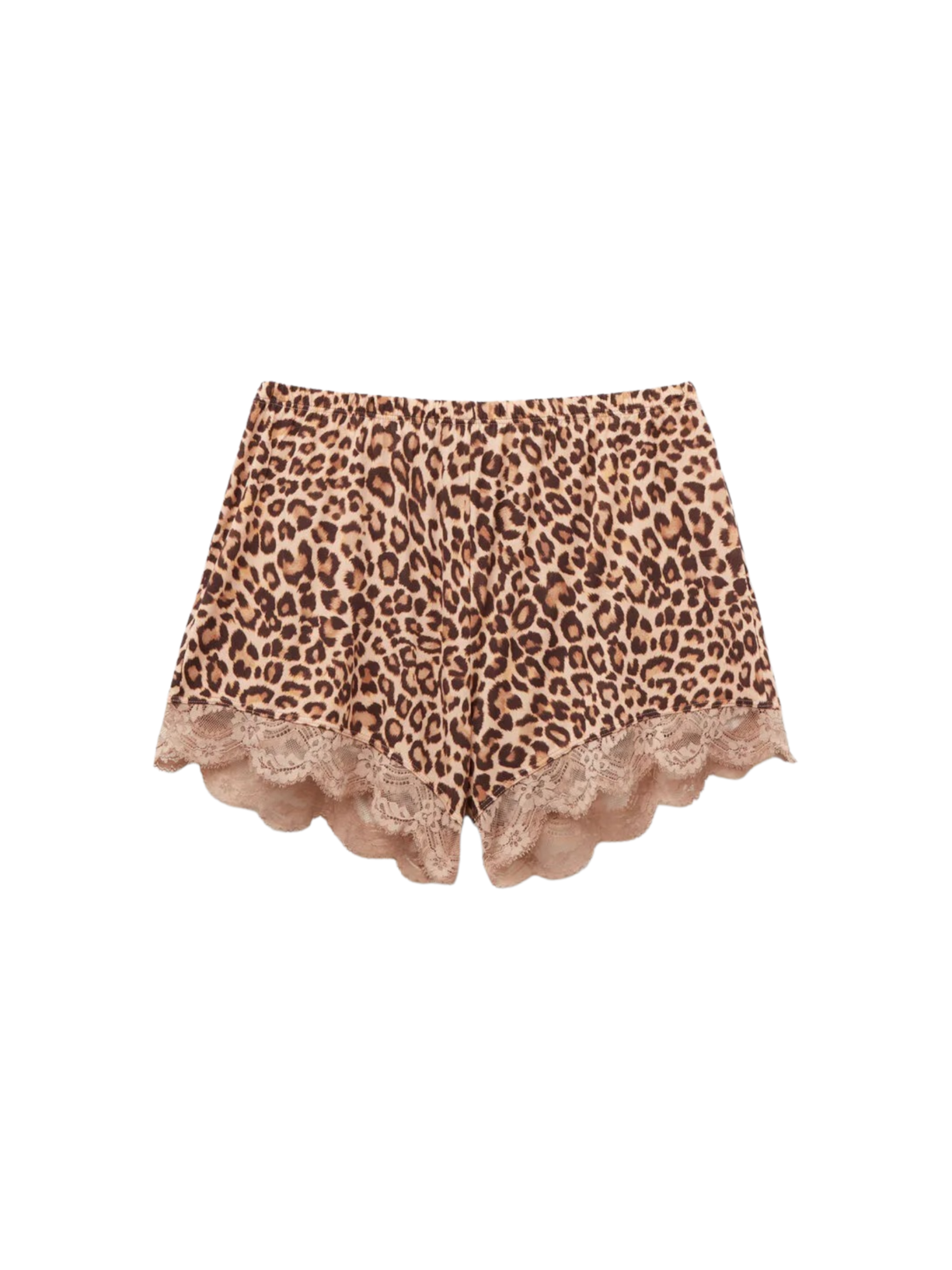 Shorts Em Viscose Pretty Savage - Marrom