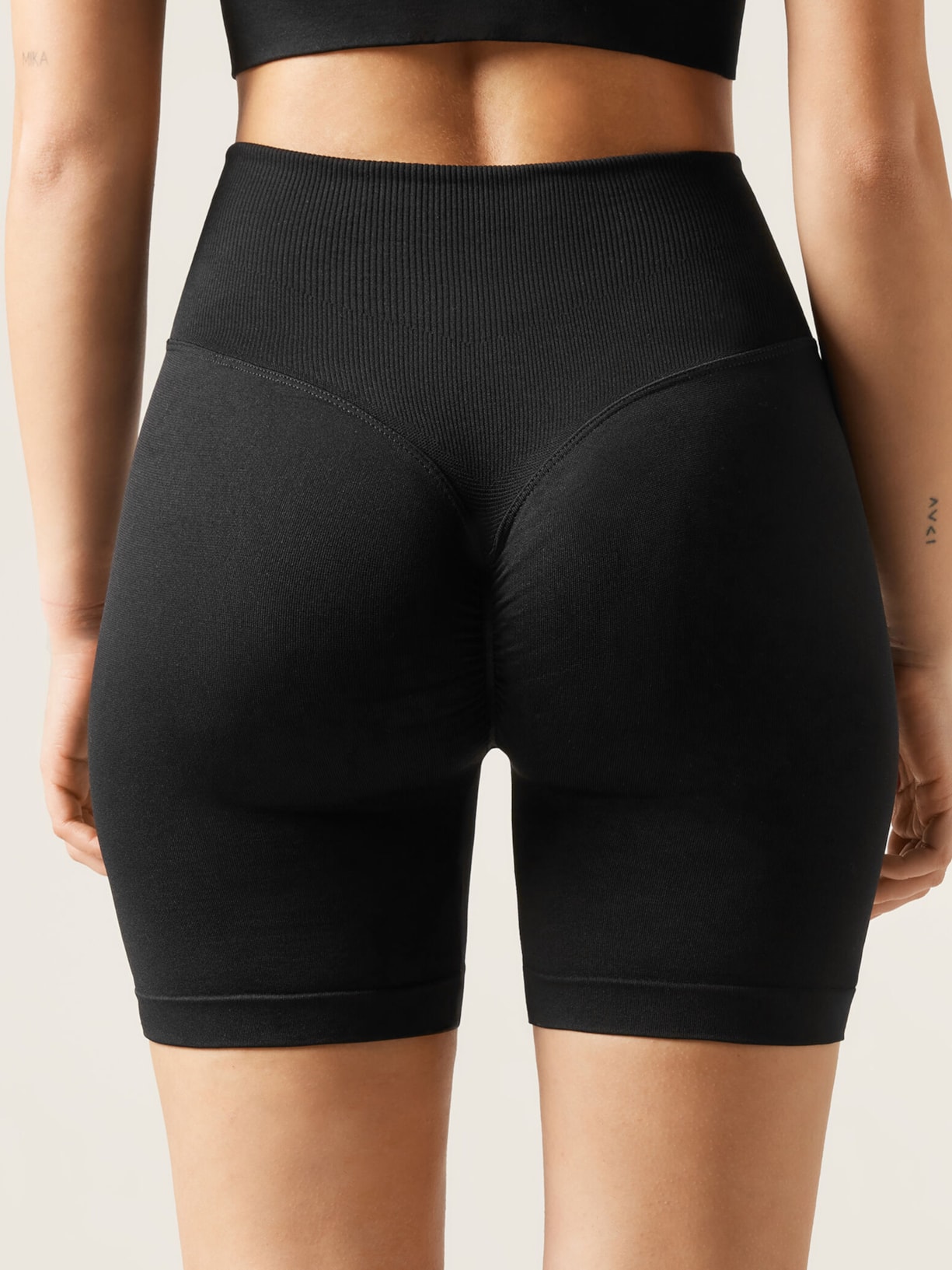 Shorts Esportivo Efeito Modelador Preto Calzedonia