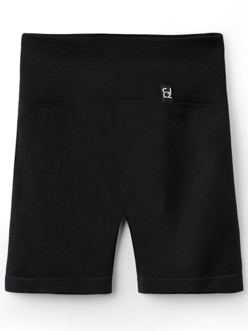 Shorts Esportivo Efeito Modelador - Preto