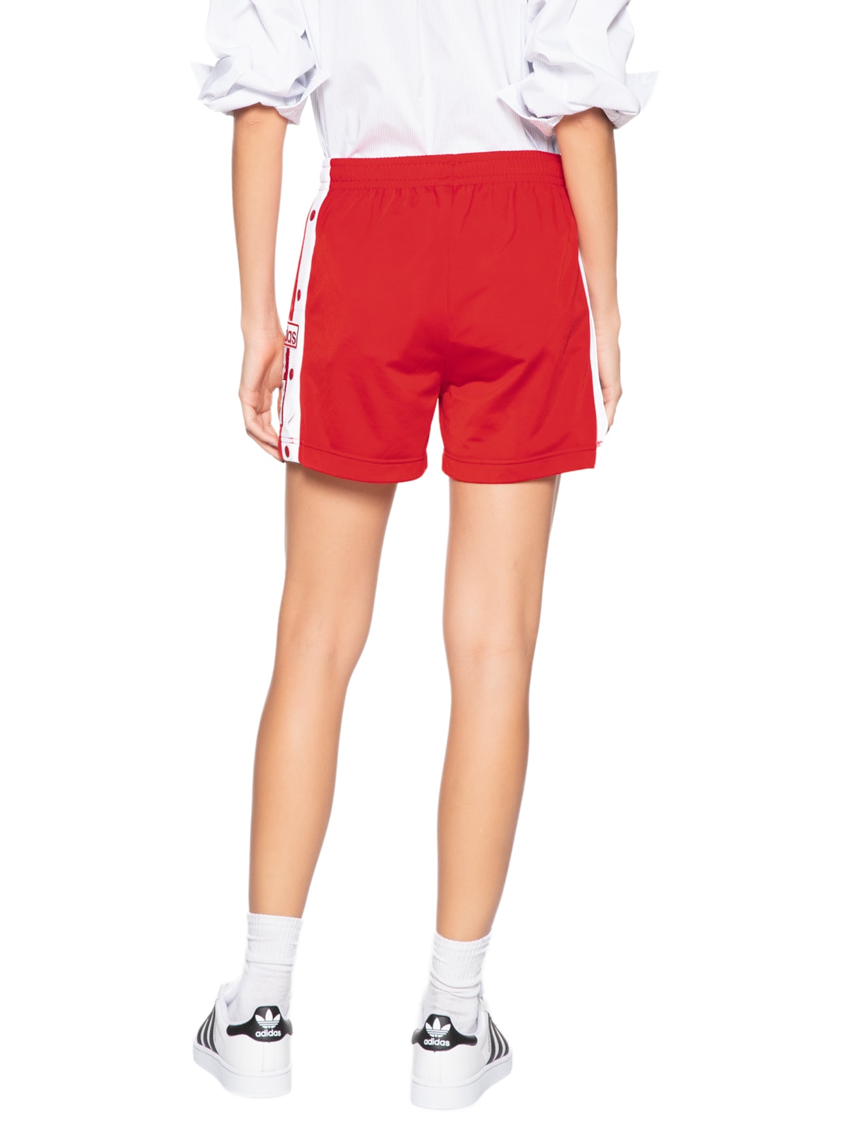 Shorts Feminino Adibreak Vermelho Adidas Originals