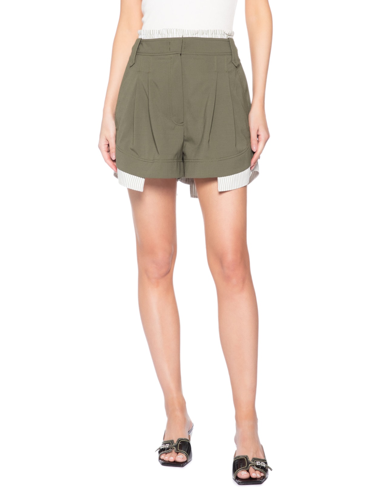Shorts Feminino Alfaiat Jump Blair Verde Nk